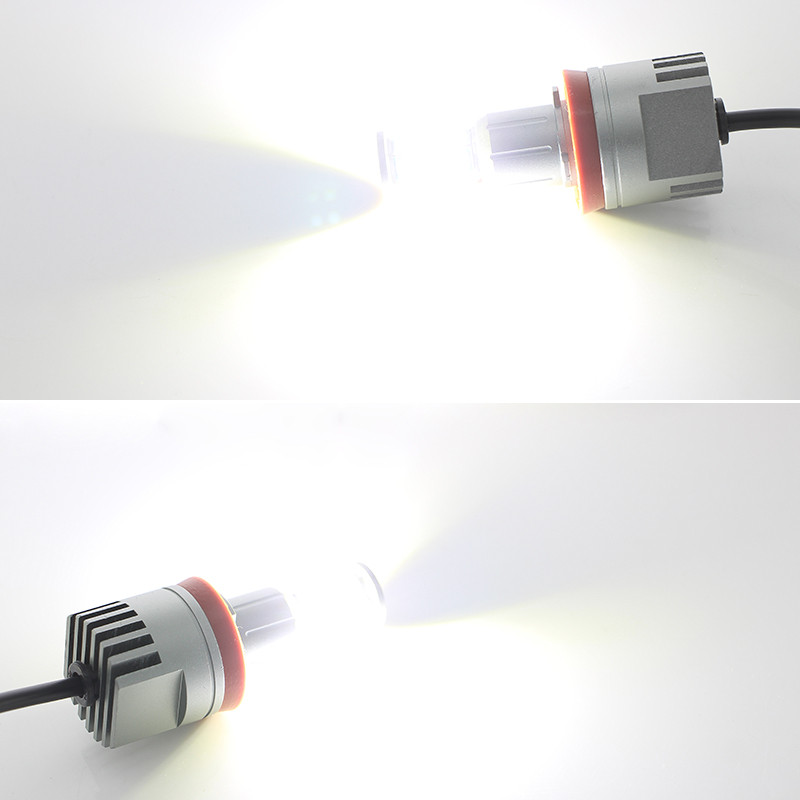 2x CANbus H8 LED 120W Faruri fara erori Angel Eyes pentru faruri pentru BMW seria 7 F01/F02 740i,740Li,750i,750Li,760 09-12