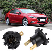 2 vnt. priekinių žibintų lizdo lemputės laikiklis, skirtas Mazda 3/5/323 Kawasaki ER6-F B28V510A3, skirtas Aprilia SL1000 Falco 2001/2005, skirtas Kawasaki