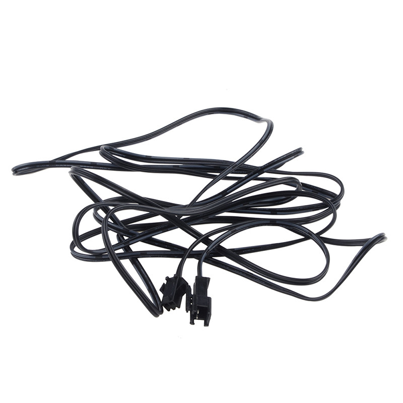 2M 2Pin SM EL Sârmă extinsă Conectori Cablu LED Lumină Neon Cablare Prelungire Sârmă Interioară Atmosferă Accesorii lampa de petrecere