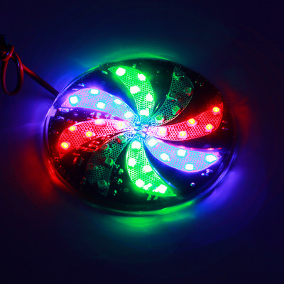 2X autostiil Auto 40LED Ümmargune dekoratiivtuli Vilkuv Hoiatuspööre Tuled veekindlad Tuliriba Liiklusohutuse majakas