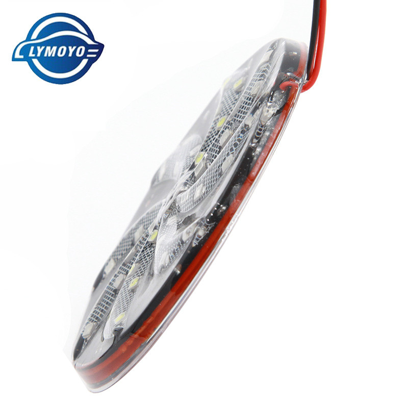 2X autostiil Auto 40LED Ümmargune dekoratiivtuli Vilkuv Hoiatuspööre Tuled veekindlad Tuliriba Liiklusohutuse majakas