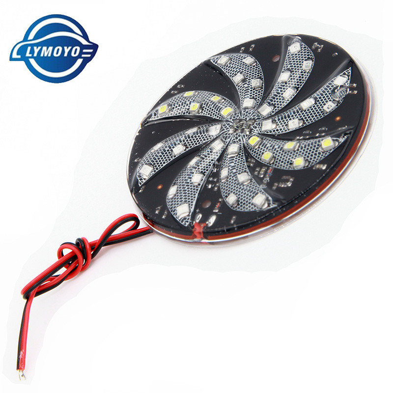 2X autostiil Auto 40LED Ümmargune dekoratiivtuli Vilkuv Hoiatuspööre Tuled veekindlad Tuliriba Liiklusohutuse majakas