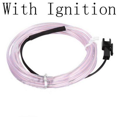 Nova 3M 12V LED svjetiljka za automobile Fleksibilna svjetiljka za auto interijer Dekorativna atmosfera Žičana traka Hladno LED svjetlo Odgovara svim automobilima DC 12V