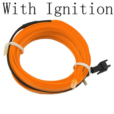 Nova 3M 12V LED svjetiljka za automobile Fleksibilna svjetiljka za auto interijer Dekorativna atmosfera Žičana traka Hladno LED svjetlo Odgovara svim automobilima DC 12V