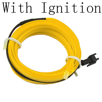 Nova 3M 12V LED svjetiljka za automobile Fleksibilna svjetiljka za auto interijer Dekorativna atmosfera Žičana traka Hladno LED svjetlo Odgovara svim automobilima DC 12V