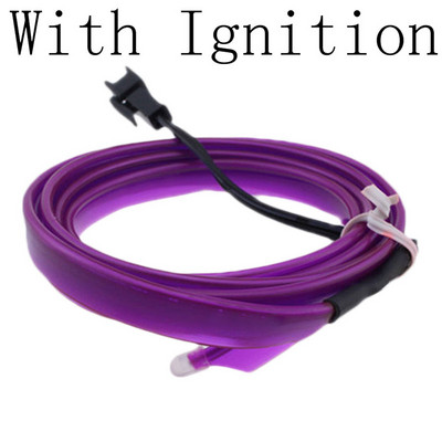 Nova 3M 12V LED svjetiljka za automobile Fleksibilna svjetiljka za auto interijer Dekorativna atmosfera Žičana traka Hladno LED svjetlo Odgovara svim automobilima DC 12V