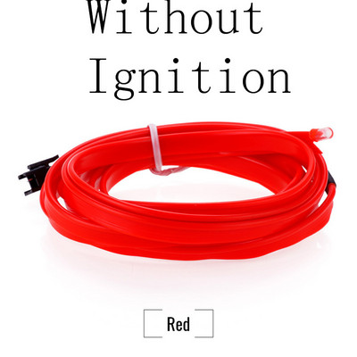 Nova 3M 12V LED svjetiljka za automobile Fleksibilna svjetiljka za auto interijer Dekorativna atmosfera Žičana traka Hladno LED svjetlo Odgovara svim automobilima DC 12V