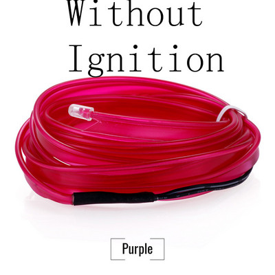 Nova 3M 12V LED svjetiljka za automobile Fleksibilna svjetiljka za auto interijer Dekorativna atmosfera Žičana traka Hladno LED svjetlo Odgovara svim automobilima DC 12V