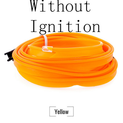 Nova 3M 12V LED svjetiljka za automobile Fleksibilna svjetiljka za auto interijer Dekorativna atmosfera Žičana traka Hladno LED svjetlo Odgovara svim automobilima DC 12V