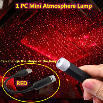 Led Car Foot Ambient Light με USB αναπτήρα οπίσθιου φωτισμού μουσικής Εφαρμογή ελέγχου RGB Auto διακοσμητικά φωτιστικά ατμόσφαιρας εσωτερικού χώρου