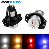 FORAUTO 2pcs Error Free LED Angel Eyes Marker Light Bulbs Διακοσμητικά φώτα για BMW E90 E91 Auto Προβολείς Ομίχλης 900lm Φώτα αυτοκινήτου