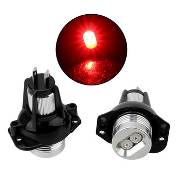 FORAUTO 2pcs Error Free LED Angel Eyes Marker Light Bulbs Διακοσμητικά φώτα για BMW E90 E91 Auto Προβολείς Ομίχλης 900lm Φώτα αυτοκινήτου