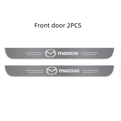 Tere tulemast pedaalituled jaoks Mazda 2 3 6 BM GJ Demio CX3 CX5 CX8 CX9 Axela auto pedaali ukseläve teevalgustid Led valguse auto lisavarustus