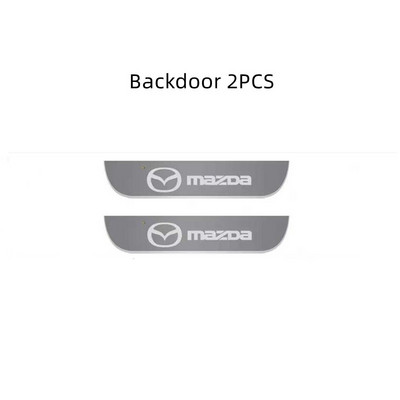 Tere tulemast pedaalituled jaoks Mazda 2 3 6 BM GJ Demio CX3 CX5 CX8 CX9 Axela auto pedaali ukseläve teevalgustid Led valguse auto lisavarustus