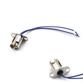 Lempos laikiklis B15D lizdas plokščias kojelės lempos laikiklio pagrindas Ba15d lizdas 1 vnt. aukštos kokybės metalinis B15