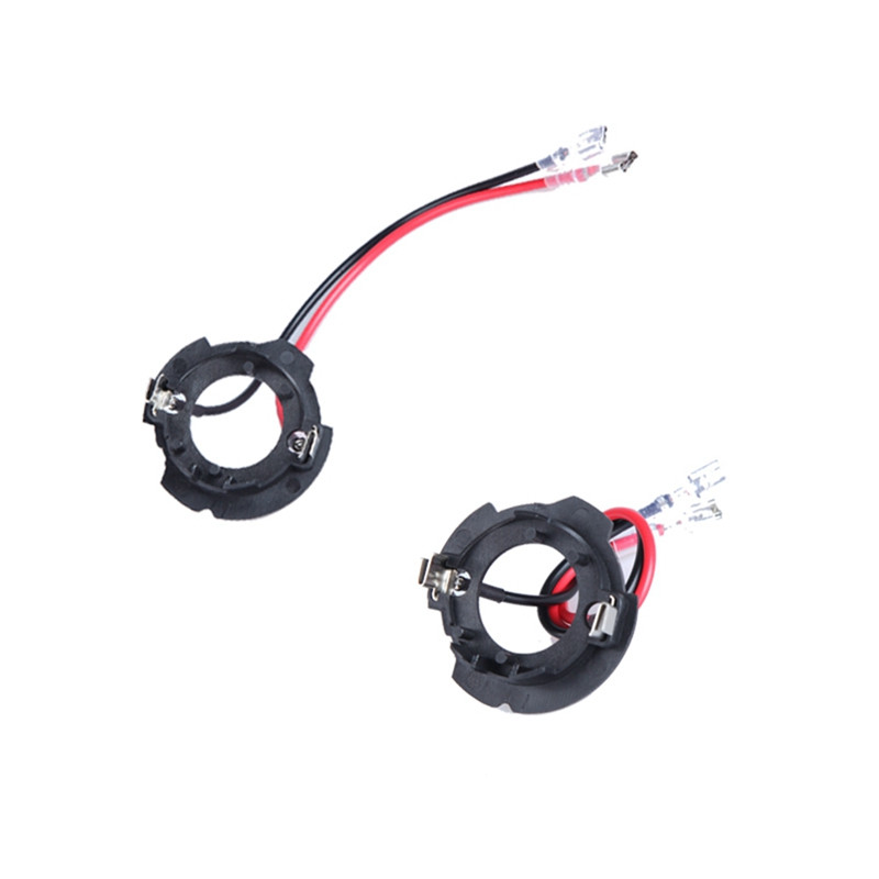 H7 LED-adapter MK5 Jetta GOLF 5 autoosade aluse esitulede hoidiku jaoks juhtmega 2 tk D119A