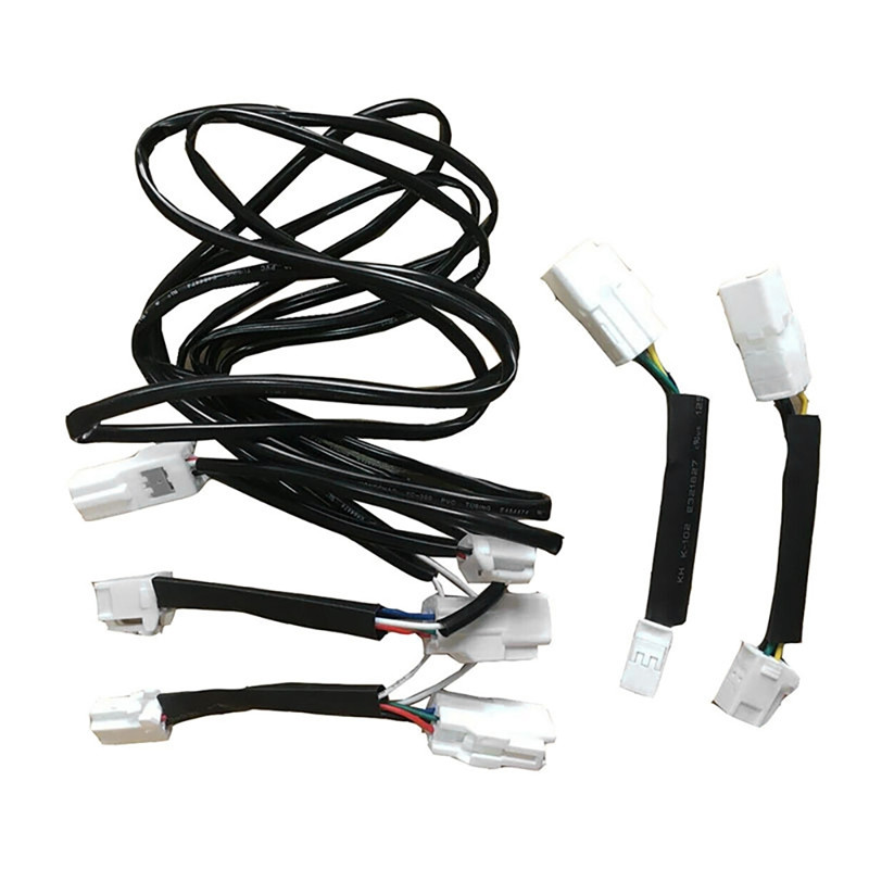 Toyota RAV4 2019-2021 modifitseeritud tagatulede piduritulede juhtmestik jaoks Kõik esiletõstetud tagumised pidurituled