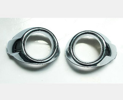 Hromēts miglas lukturu vāka režģis Ford Focus 3 2012 2013 2014 LED miglas lukturi miglas lukturu rāmji priekšējo lukturu miglas lukturu vads