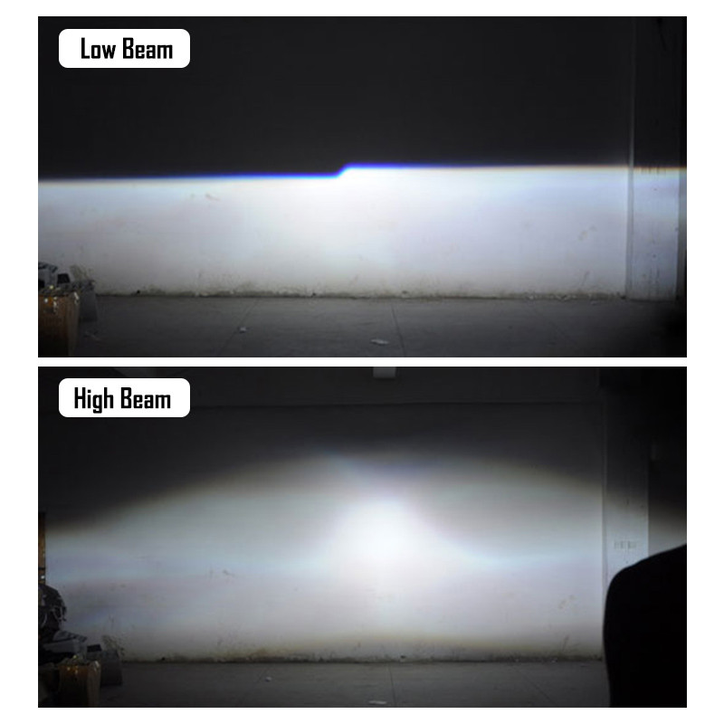 Automobilių stiliaus LED bėgimo žibintai Angel Eyes HID Bi xenon projektorių lęšiai priekiniams žibintams H4 H7 automobilio priekinių žibintų objektyvas