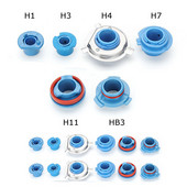 Nou 2 bucăți de înaltă calitate, universal, durabil, durată de viață lungă, adaptor de bază pentru bec cu LED, reținere priză H1/H3/H4/H7/H11/HB3