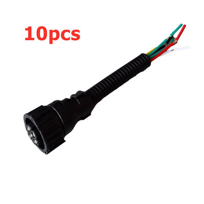 Γυναικείο αρσενικό βύσμα αυτοκινήτου 10x 7 ακίδων για Volvo FH Heavy Truck για Mercedes-benz Actros Συναρμολόγηση πίσω φαναριού Σύρμα σύνδεσης για dongfeng