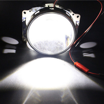 Automašīnas stila LED DRL Demon Evil Eye Devil Eyes LED modulis priekšējo lukturu projektora objektīvam, modernizēšanai Dzeltens Sarkans Zils Balts Zaļs