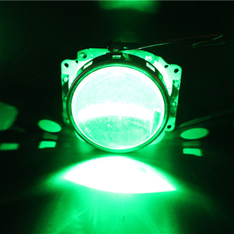 Automobilių stiliaus LED DRL Demon Evil Eye Devil Eyes LED modulis priekinių žibintų projektoriaus lęšiui Geltona Raudona Mėlyna Balta Žalia