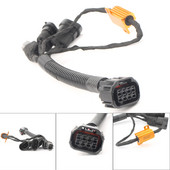 2 τεμάχια αυτοκινήτου ΟΕΜ αλογόνου LED πλεξούδα προβολέων για Honda Civic Touring/ Si / LX / EX 2016-2018 & Civic Type R 2017-2018