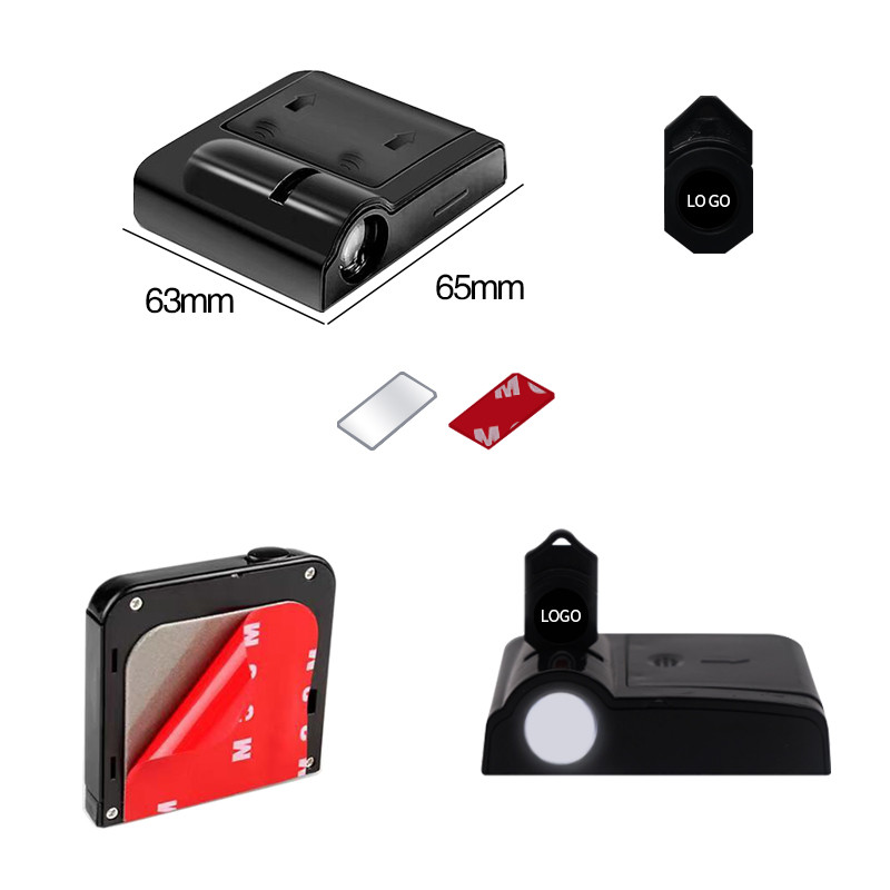 1 TK Peugeot GT jaoks 206 208 308 508 2008 3008 5008 106 407 106 RC logo Led-auto ukse tervitustuled Laserprojektori dekoratiivlamp