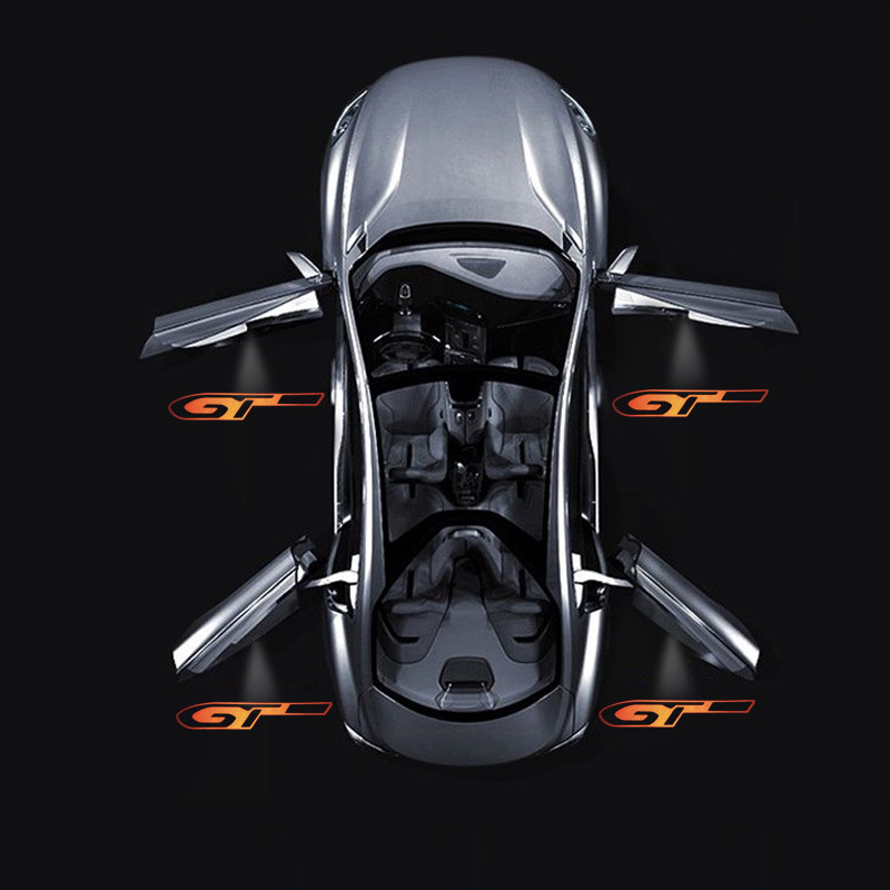 1 TK Peugeot GT jaoks 206 208 308 508 2008 3008 5008 106 407 106 RC logo Led-auto ukse tervitustuled Laserprojektori dekoratiivlamp