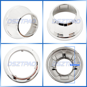 Καλύμματα προβολέα για φακούς προβολέων Bi-xenon 3.0 Masks Bezels Centric Ring Adapter for Hella 3R G5/Koito Q5/WST Lens Retrofit