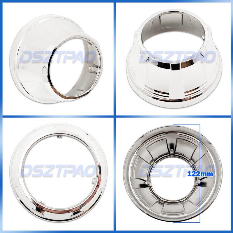 Καλύμματα προβολέα για φακούς προβολέων Bi-xenon 3.0 Masks Bezels Centric Ring Adapter for Hella 3R G5/Koito Q5/WST Lens Retrofit