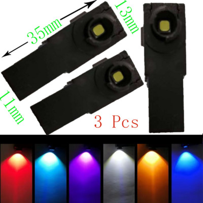 TVYVIKJ 2/4 τεμ. 12V LED Εσωτερικό φως περιβάλλοντος για Toyota/Lexus/Honda/Mazda/Subaru Φωτιστικό ποδιού με φωτισμό Glove Box