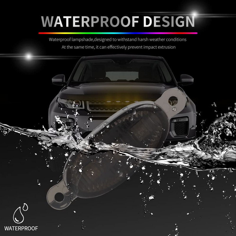 4/8 u 1 LED rasvjetna rešetka APP Control DIY RGB Prednja rešetka Atmosphere Dekorativna svjetiljka DRL komplet za terensko vozilo Kamion SUV