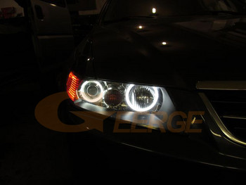 Geerge Ultra Bright CCFL Angel Eyes Halo Rings Комплект за Honda Accord Cl7 Cl8 Cl9 Cm2 Acura Tsx 2003 2004 2005 2006 2007 2008