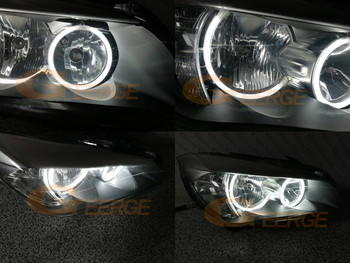 Για BMW X1 E84 2009 2010 2011 2012 2013 2014 2015 Εξαιρετικό Ultra Bright CCFL Angel Eyes Halo Rings Kit Styling Car