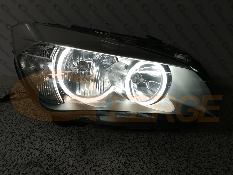 Για BMW X1 E84 2009 2010 2011 2012 2013 2014 2015 Εξαιρετικό Ultra Bright CCFL Angel Eyes Halo Rings Kit Styling Car