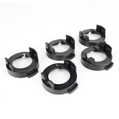 2 vnt. automobilio LED H7 priekinių žibintų adapterio lempučių laikikliai automobilio lizdo pagrindas, skirtas Hyundai MISTRA / Sonata 8 H7 šviesos klipas LED pagrindas