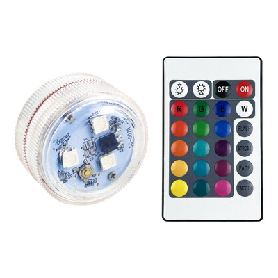 Lumină ambientală LED reîncărcabilă prin USB Decorare interioară a mașinii Telecomandă fără fir Lampă de atmosferă pentru picior pentru acoperiș RGB rezistentă la apă