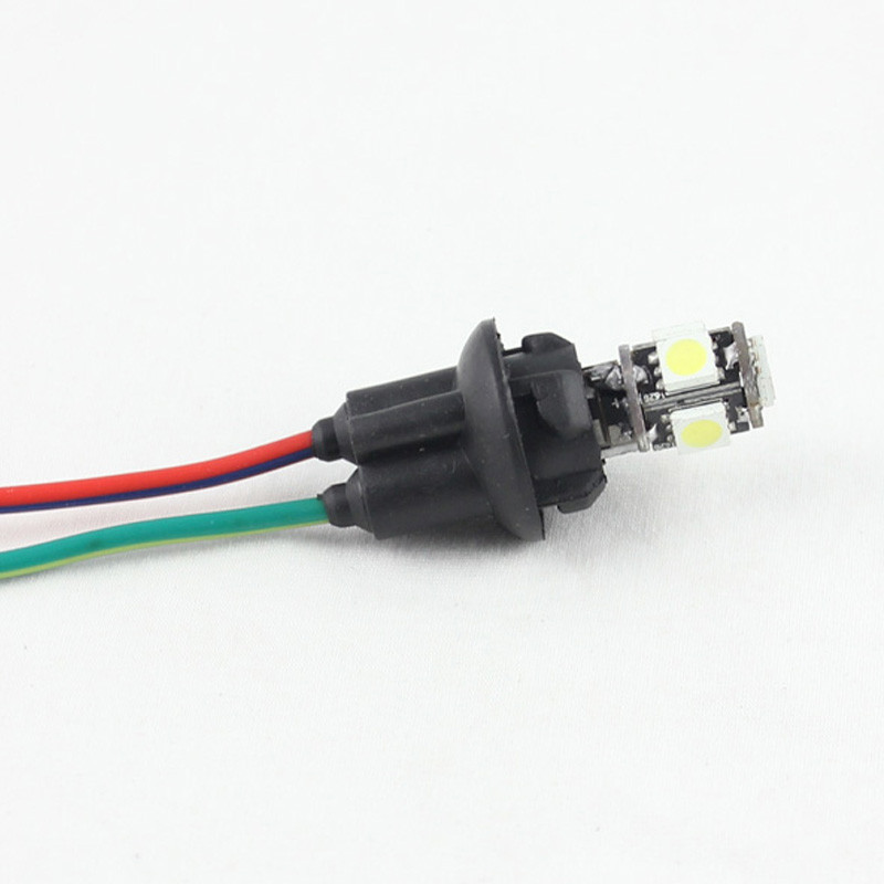 10 buc. T10 194 autovehicul autovehicul LED suport becuri cu pană adaptor priză cablaj mufă conector piese accesorii interioare universale