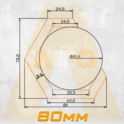 Angel Eyes Hex Halo Gredzeni Modificēt sešstūra gaitas gaismas LED priekšējo lukturu projektoram Balts DRL Tuning Automašīnu gaismas aksesuāri