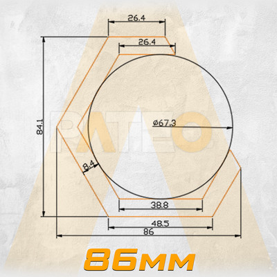 Angel Eyes Hex Halo Gredzeni Modificēt sešstūra gaitas gaismas LED priekšējo lukturu projektoram Balts DRL Tuning Automašīnu gaismas aksesuāri