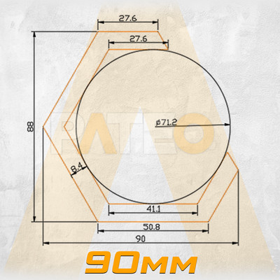 Angel Eyes Hex Halo Gredzeni Modificēt sešstūra gaitas gaismas LED priekšējo lukturu projektoram Balts DRL Tuning Automašīnu gaismas aksesuāri