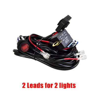 Automobil 12V 40A LED svjetlosna šipka Komplet kabelskog svežnja 1 2 4 voda Offroad 4WD 4x4 Kamion SUV Pickup Prekidač za uključivanje/isključivanje svjetla za maglu