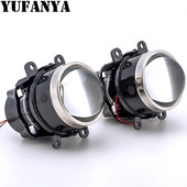 Φακός προβολέα ομίχλης D2H Bi xenon 3,0 ιντσών με βραχίονα γενικής χρήσης για αυτοκίνητα Toyota/Ford universal Lights Lens Lamp Lamp Retrofit