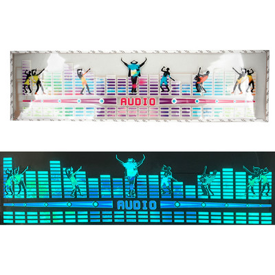 Led rütmituled auto tagumisele esiklaasi neoon Rgb heli aktiveeritud ekvalaiser BMW F10 Peugeot 206 ja muude autotarvikute jaoks