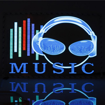 Led rütmituled auto tagumisele esiklaasi neoon Rgb heli aktiveeritud ekvalaiser BMW F10 Peugeot 206 ja muude autotarvikute jaoks