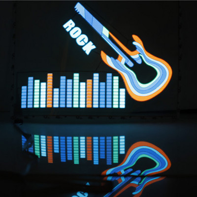 Led rütmituled auto tagumisele esiklaasi neoon Rgb heli aktiveeritud ekvalaiser BMW F10 Peugeot 206 ja muude autotarvikute jaoks