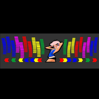 Led rütmituled auto tagumisele esiklaasi neoon Rgb heli aktiveeritud ekvalaiser BMW F10 Peugeot 206 ja muude autotarvikute jaoks