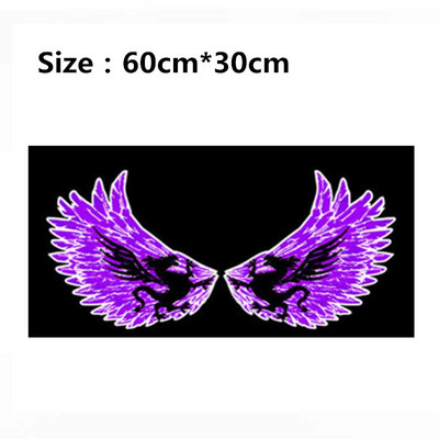 Automašīnas uzlīme salona atmosfēra, mūzikas ritms, LED zibspuldzes gaismas lukturis, automašīnas aizmugurējais vējstikls dekoratīviem stila piederumiem, apgaismojums